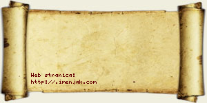 Olga Rosić vizit kartica